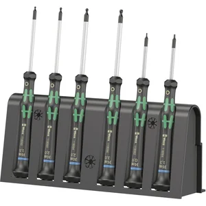 WERA Elektronik-Schraubendreher-Satz 2052/6 Innensechskant 6-teilig