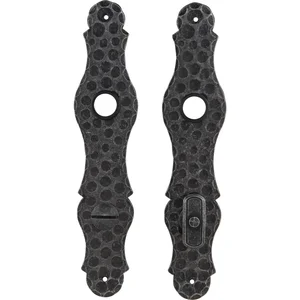 HALCÖ Langschild SILL - WC 90, schwarz passiviert