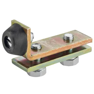 Schienenstopper HELM 1300 P Stahl verzinkt gelb