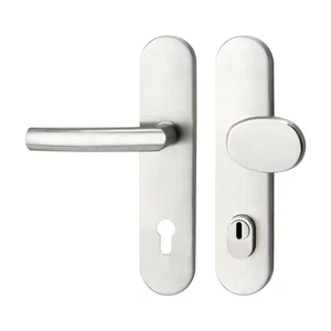 SH-Wechselgarnitur RIGA-auf Schild PZ88, mit Kzs., Edelstahl