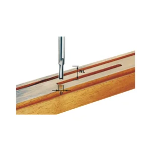 FESTOOL Nutfräser VHW 4 x 10 mm