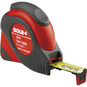 SOLA Rollbandmaß BIG-T 5 m EG-Prüfzeichen Genauigkeit I
