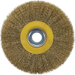 OSBORN Rundbürste mit Bohrung 150 x 32 x 20 mm Messing gewellt