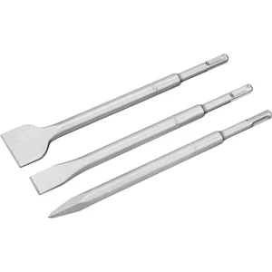 DEWALT SDS-Plus Meißel-Set mit 2 Flachmeißel, 1 Spitzmeißel
