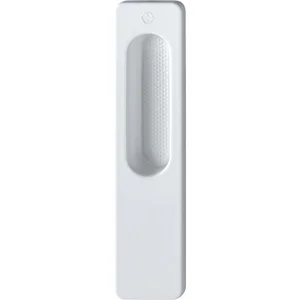 HOPPE Hebeschiebetürmuschel OMEGA außen eckig, Aluminium weiß