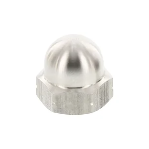 DIN1587 M10x1,25 Edelstahl A2 Feingewinde Hutmutter hohe Form