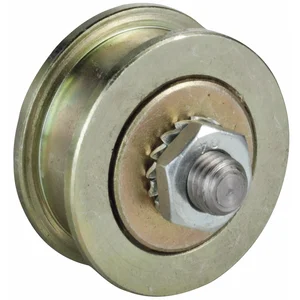 Schiebetor-Stahlrolle ø 45 mm, Stahl verzinkt, gelb