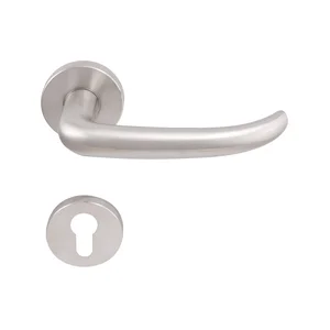 SOLIDO Drückergarnitur BELFAST DIN - auf Rosette PZ, 38 - 45, Edelstahl matt