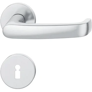 FSB Drückergarnitur 12 1045 ASL auf Rosette BB, Edelstahl matt