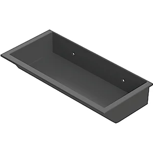 FATH Greifbehälter 210 x 105 x 40 mm schwarz Nut 8