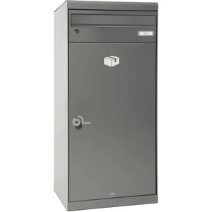 RENZ Paketkasten QUBO - XL, Graualuminium