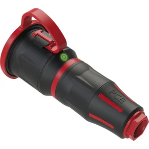 PCE Schutzkontaktkupplung TAURUS2 Gummi 2-polig mit Deckel LED IP54