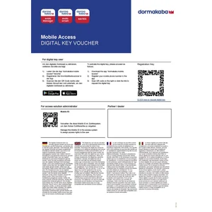 DORMAKABA Digitale Schlüssel evolo smart