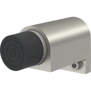 KWS Wandtürpuffer 2049 gefederter Anschlagpuffer, Aluminium Edelstahl-Effekt