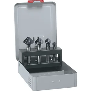 MAYKESTAG Kegelsenker-Satz DIN335C Z=3 HSS Co5 ALUNIT ungleiche Schneide 4tlg.