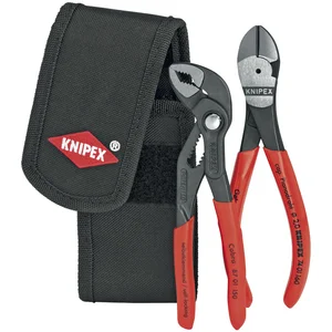 KNIPEX Mini-Zangenset 002072V02 in Gürteltasche 2-teilig Seitenschneider/Wapu