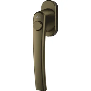 ROTO Fenstergriff ROTOLINE - Druckknopf, Aluminium mittelbronze eloxiert