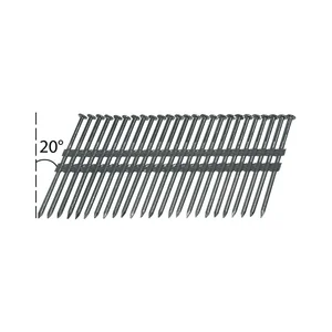 ALSAFIX Nagelstreifen 3,1x80 mm verzinkt Kunststoffgebunden 20 Grad (2200 Stück)
