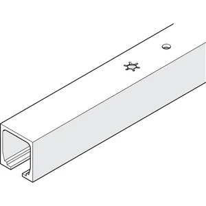 HAWA Junior 40 Laufschiene Deckenmontage L=1800 mm Aluminium farblos eloxiert