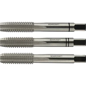 BOHRCRAFT Hand-Gewindebohrer-Satz HSSG DIN352 6H Gewindegröße M 27