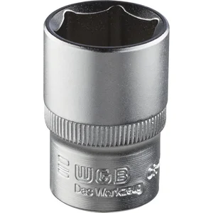 WGB Steckschlüssel-Einsatz No. 360 DIN3124 1/2"vierkant 27,0 mm sechskant