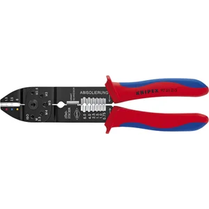 KNIPEX Crimpzange 9721 isolierte Kabelschuhe/-Verbinder 0,5-6 mm², L=230 mm