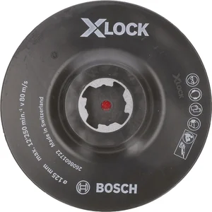 BOSCH Stützteller Klett ø 125 mm Aufnahme X-LOCK