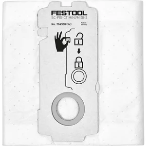 FESTOOL Filtersack Selfclean SC-FIS-CT MINI/MIDI-2 (5 Stück)