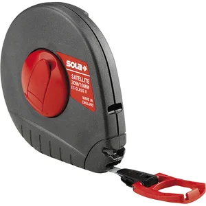 SOLA Stahlmaßband Satellite 30 m EG-Prüfzeichen Genauigkeit II