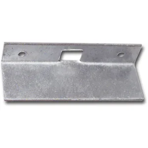 Reparaturschließblech für Einlegstange gekröpft, 69 x 16 mm, Stahl verzinkt