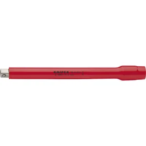 KNIPEX Verlängerung isoliert 3/8" Type 9835, mit Innen-/Außenvierkant, L=250 mm