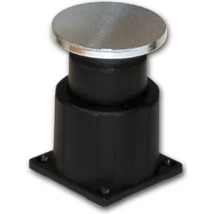 Haftmagnet-Gegenplatte, Gr. 05, mitFederung, Platte 55 x 55 mm, Stahl verzinkt