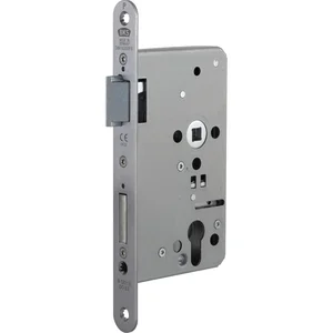 Fluchttürschloss B 1201 1-flg. Funktion E, Rundstulp 20mm, PZW, rechts,Edelstahl