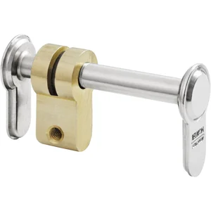 Blindzylinder 1539 PZ, vernickelt matt, verstellbar 96-165 mm