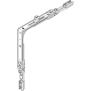ROTO NT/NX Eckumlenkung Standard 1V-Zapfen silber