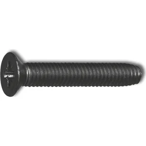 DIN7500M M 4x10 Pozidriv 2 verzinkt schwarz gewindefurchende Senkschraube