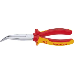 KNIPEX VDE-Langschnabelzange DIN 5745 gebogen Länge 200 mm