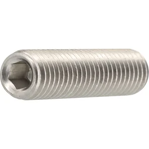 ISO4029/DIN916 21H M 6x 16 Edelstahl A2 Gewindestift mit Ringschneide und ISK