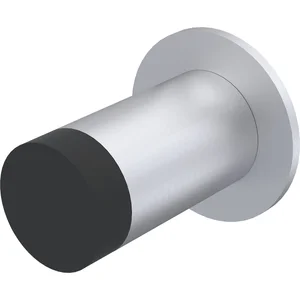 KWS Wandtürpuffer 2075, ø 30 mm, Länge 80 mm, Aluminium silber eloxiert