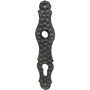 HALCÖ Langschild SILL - PZ 88, Stahl schwarz lackiert