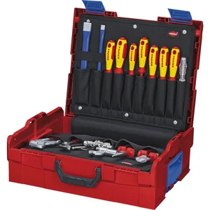 KNIPEX L-Boxx Sanitär-Sortiment 52-teilig, 002119LBS, 442x151x357 mm