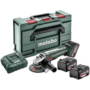 METABO Akku-Winkelschleifer W 18 L9-125 18 Volt / 4,0 Ah (IEC) Li-Ion