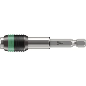 WERA Universal Bithalter Rapidaptor 889/4/1 mit Dauermagnet 1/4"sechskant 75 mm