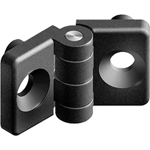 FATH Scharnier Kunststoff 20 Mini, schwarz