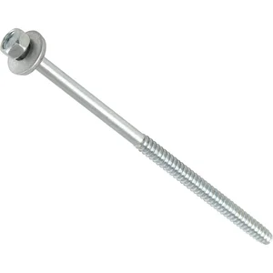 Fassadenbauschraube stumpf 6.3x115 verzinkt mit Neoprendichtscheibe ø 16 mm