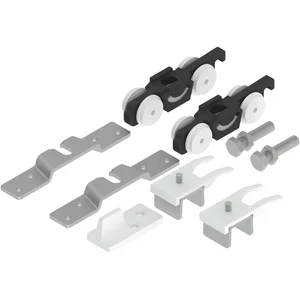 HELM 53 Beschlagset Holz 50 kg ohne Laufschiene