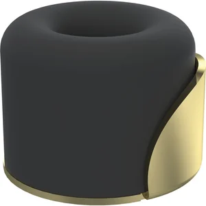 KWS Bodentürpuffer 2015 ø 40 mm, Messing poliert