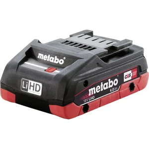 METABO Akku / Ersatzakku 18 Volt / 4,0 Ah (IEC) LiHD