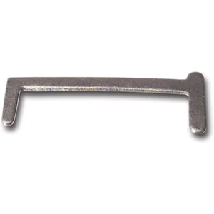 Reiberträger eckig 56 x 4 x 1 mm verstärkt Stahl blank