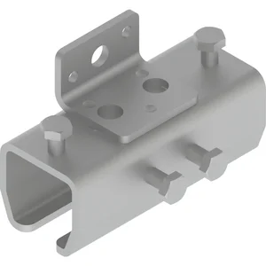 Kombinationsmuffe/Verbindungsmuffe HELM 303 für Wandmontage, Stahl verzinkt